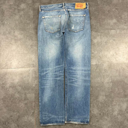 Levi’s 501 straight relaxed fit baggy jeans