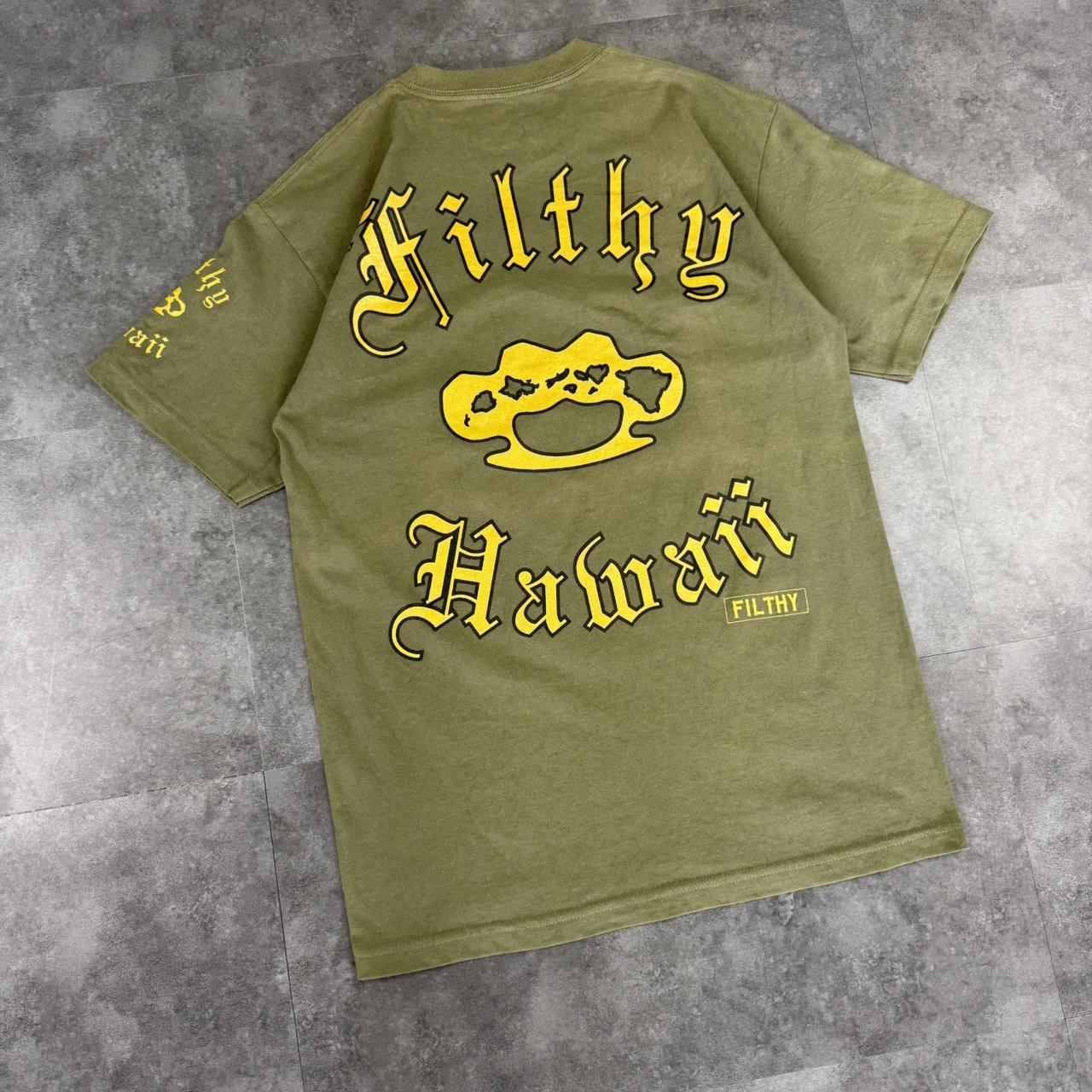 Filthy Hawaii 2000s Logo Print graphic logo T shirt