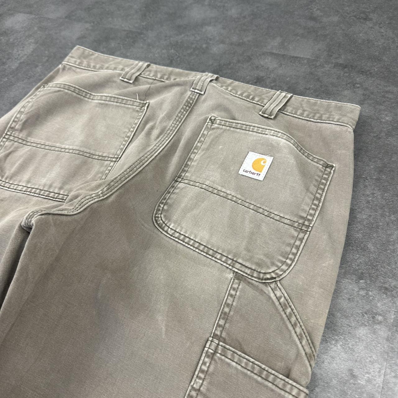 Carhartt 2000s dungaree workwear comfort fit cargo trousers