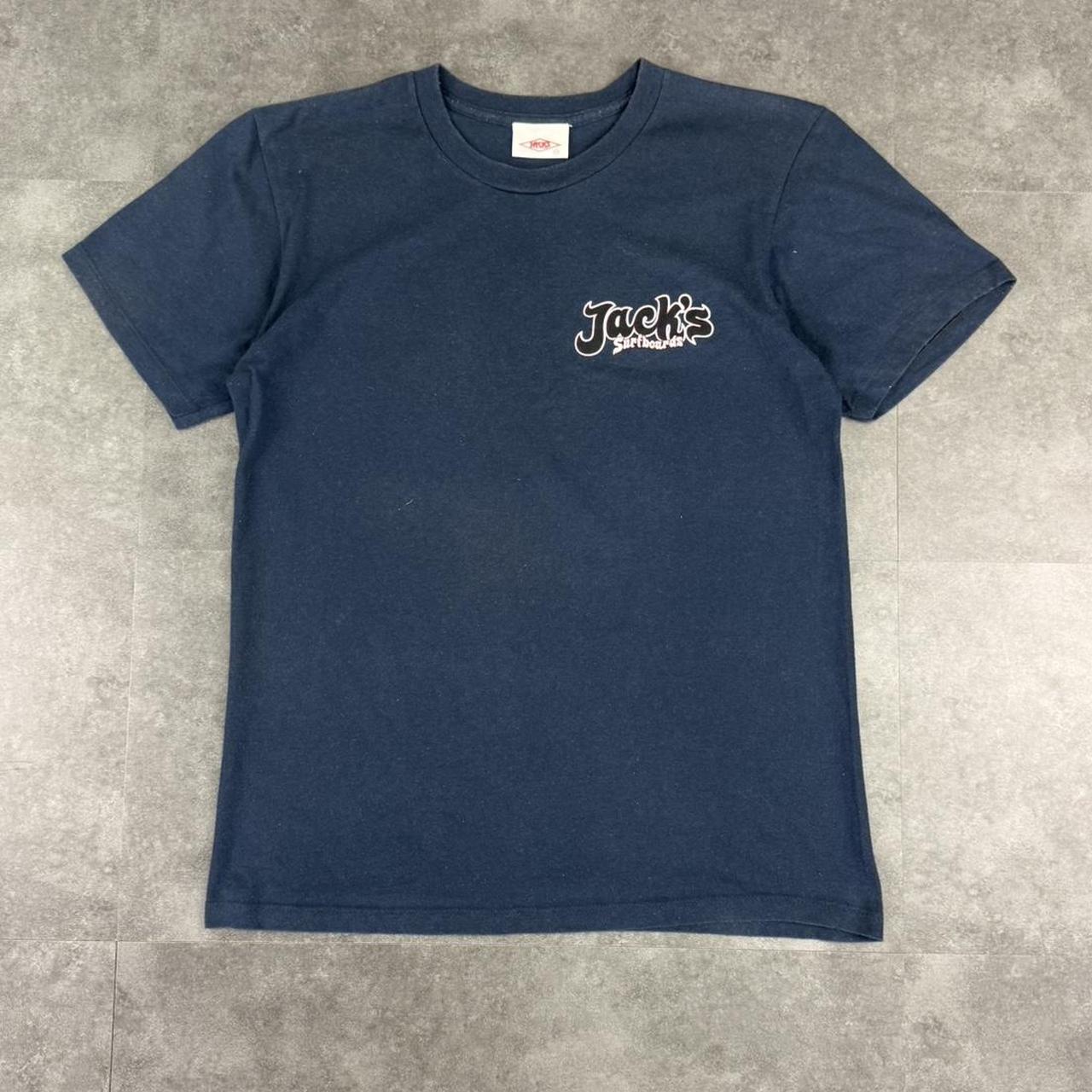 Jacks surfboards 2000s Logo Print graphic logo T shirt