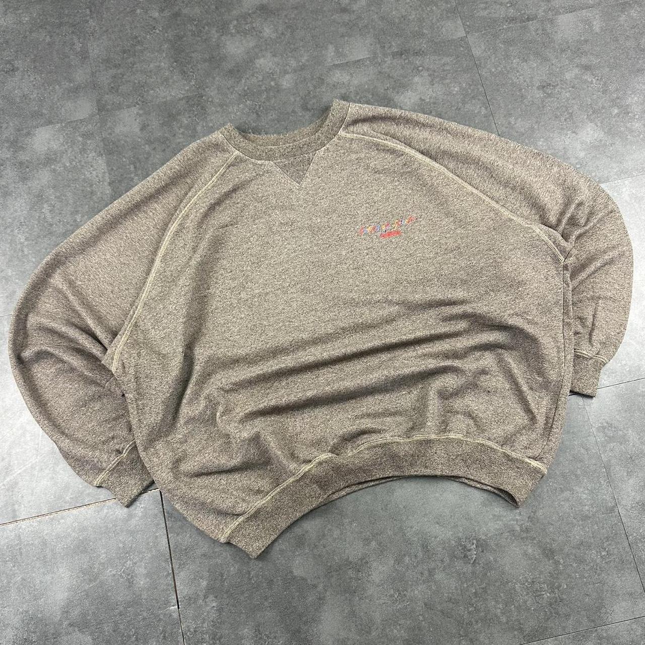 Adidas colors of sport 2000s vintage sportwear big Logo classic embroidered sweatshirt