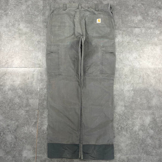 Carhartt 2000s dungaree workwear comfort fit gorpcore cargo trousers