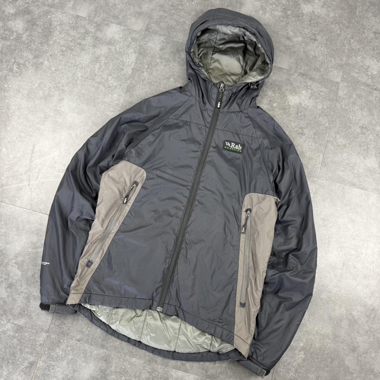 Rab Neutrino 2000s Grey lightweight padded gorpcore jacket