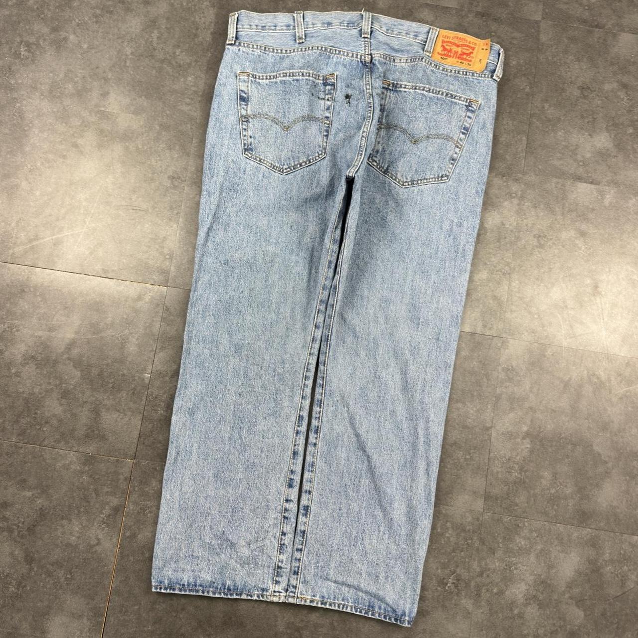 Levi’s 501 straight relaxed fit baggy jeans