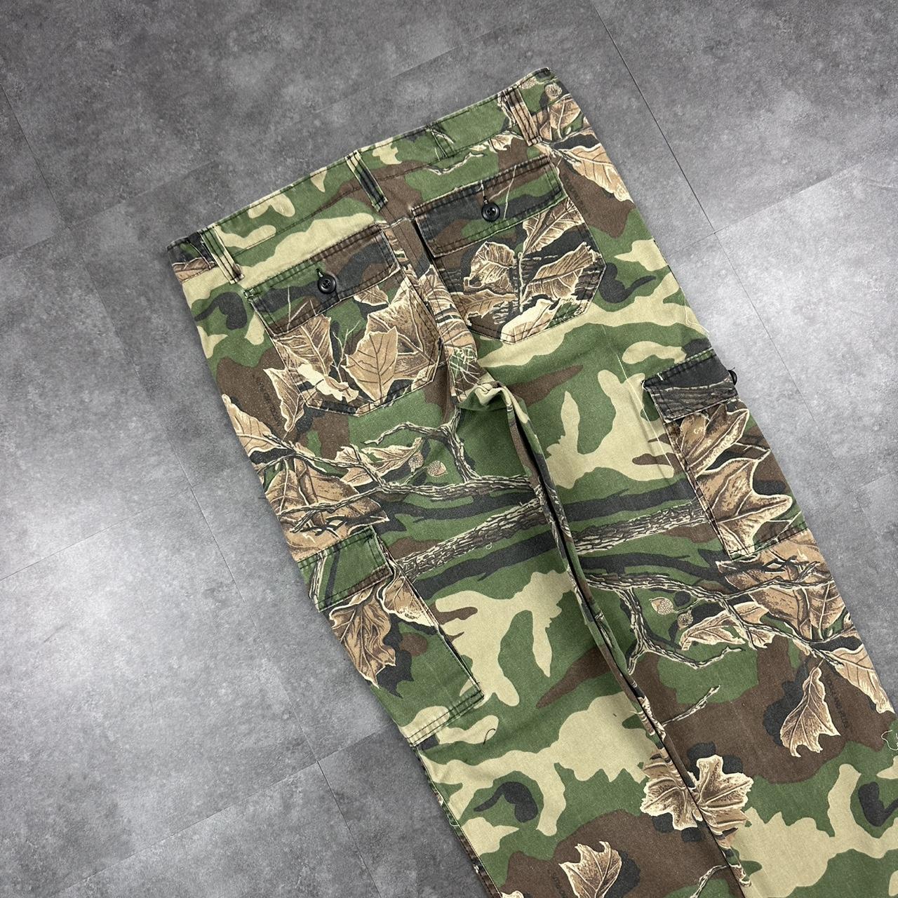 Realtree camo Mossy oak 2000s dungaree workwear cargo trousers