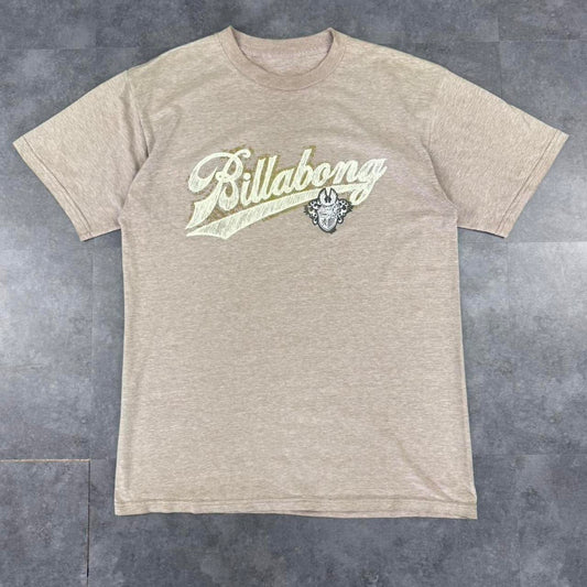 Billabong 2000s surf Y2K logo print graphic T shirt