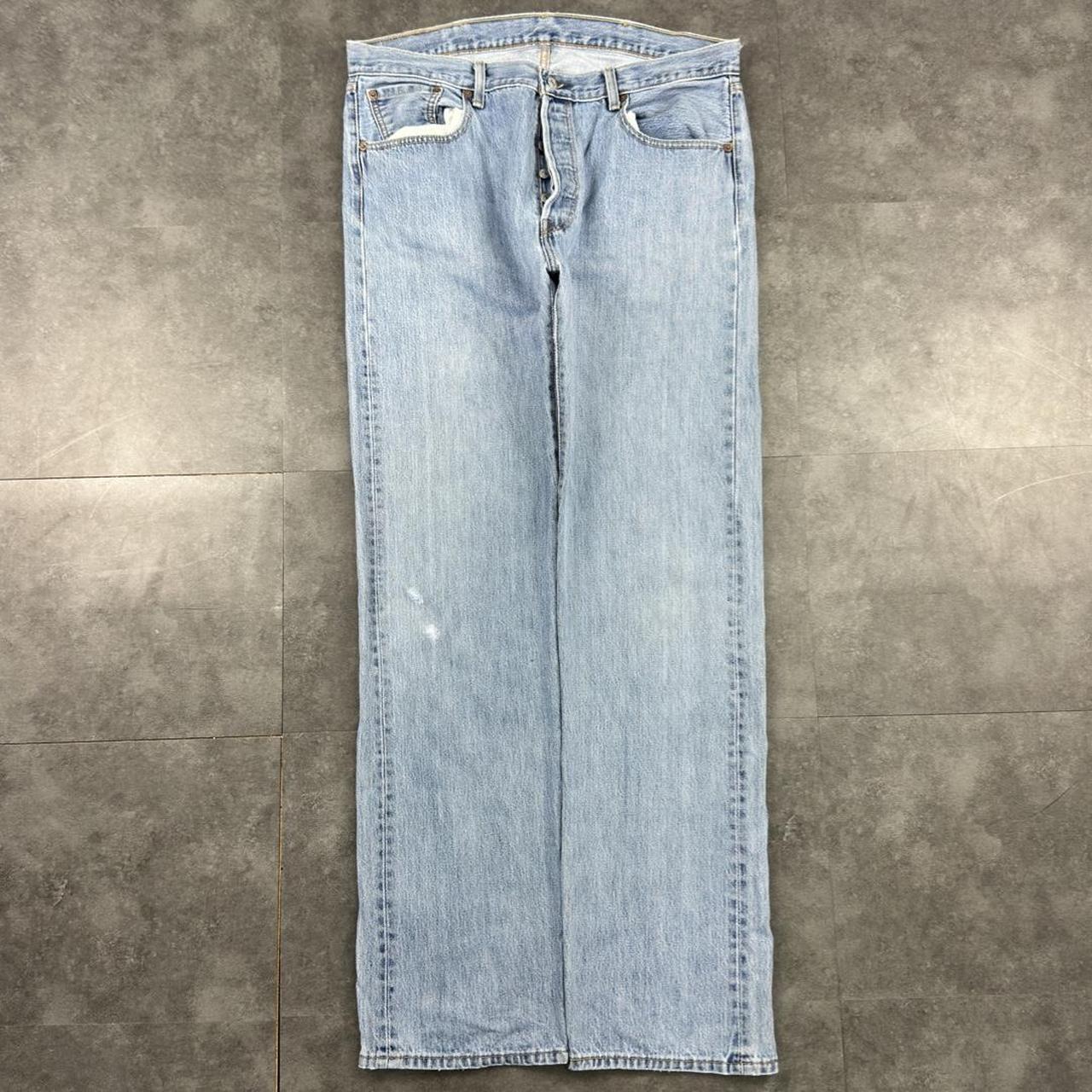Levi’s 501 straight relaxed fit baggy jeans