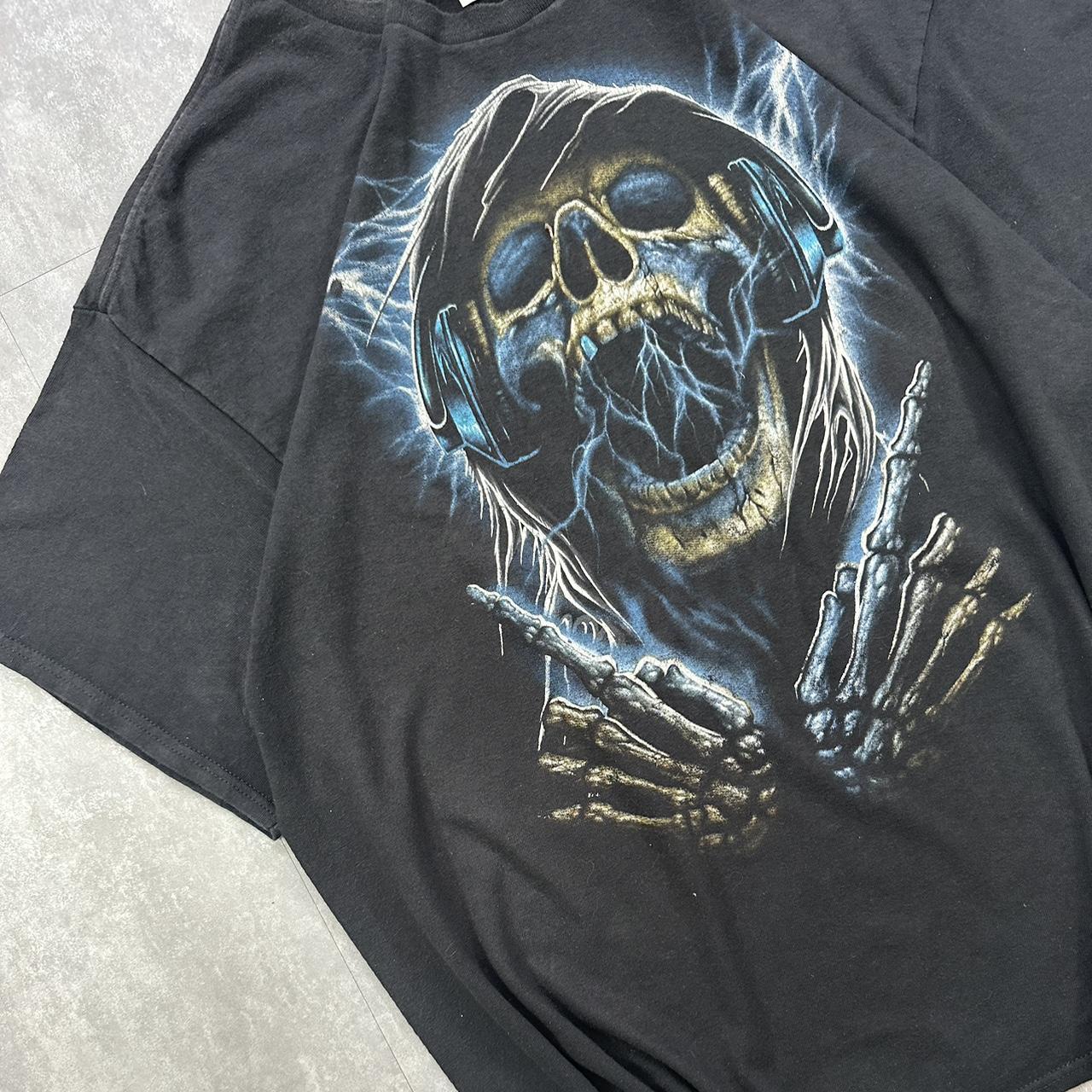 2000s Delta Pro Weight Skeleton shirt