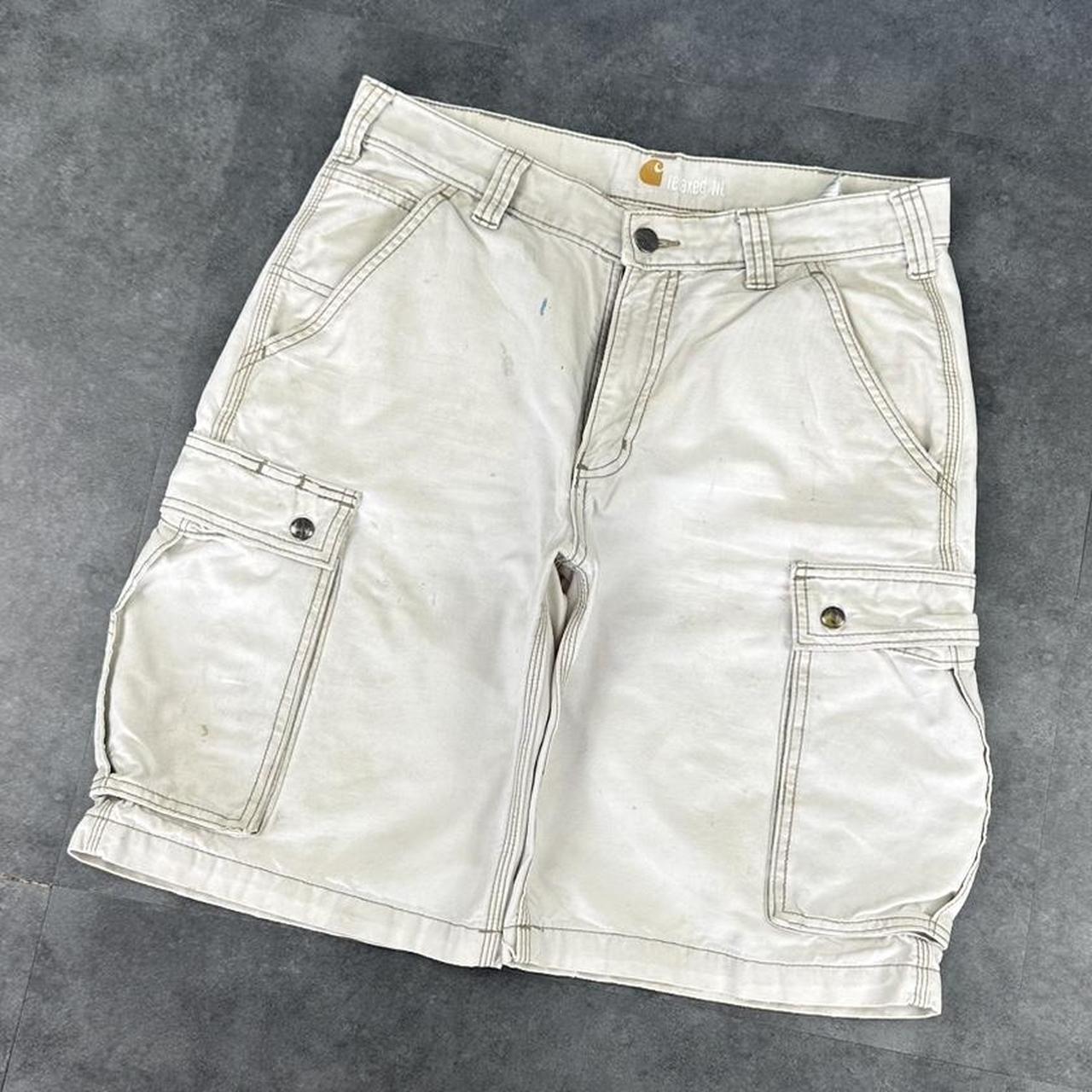 Carhartt 2000s Vintage Baggy HipHop Y2k embroidered carpenter Jorts