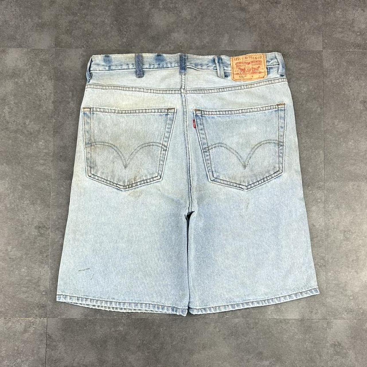 Levi 2000s 550 carpenter baggy skate denim short Jorts