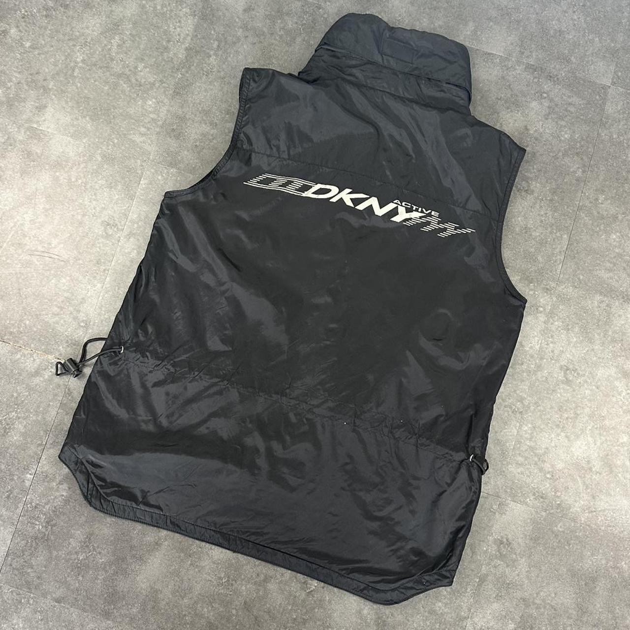 DKNY Vintage 90s zip up waterproof gilet Jacket