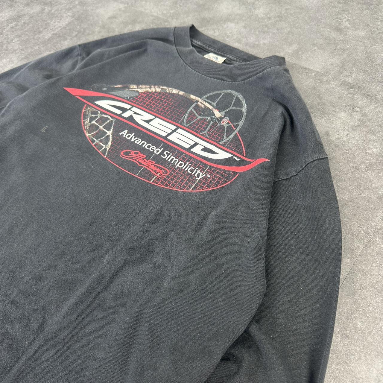 Alstyle Apparel & Activewear T 2000s Print Creed Advanced Simplicity graphic T shirt