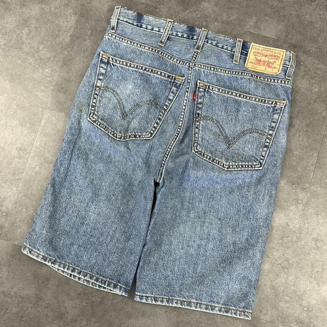 Levi 2000s 505 carpenter dungaree baggy Jorts