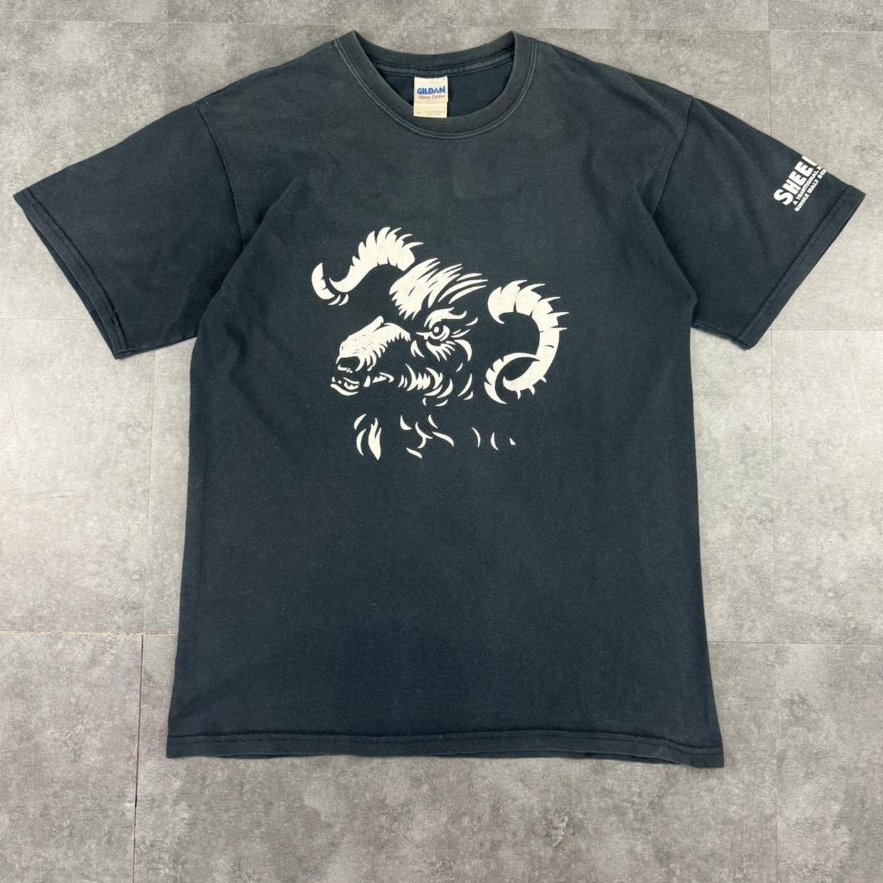 Gildan Sheep dip whisky 2000s graphic print T shirt
