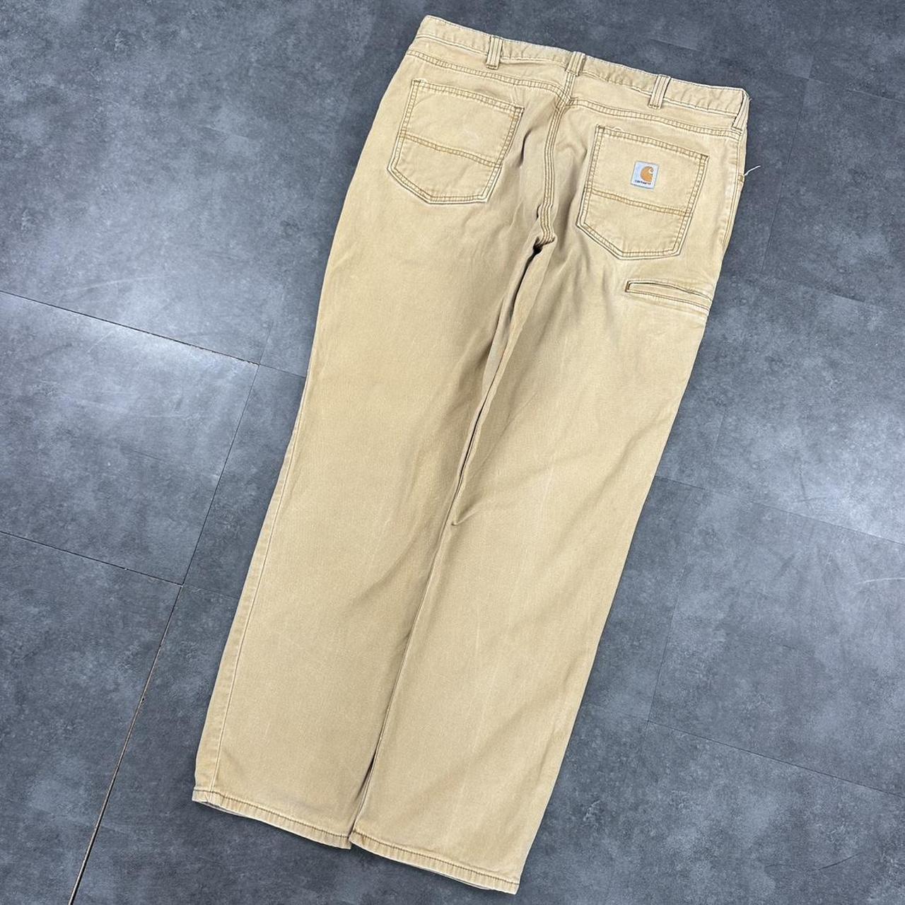 Carhartt 2000s dungaree workwear comfort fit cargo trousers