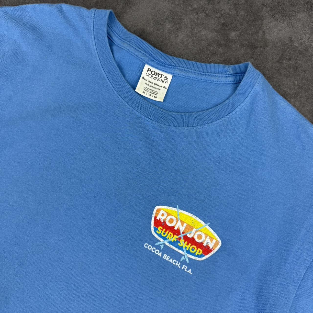 Ron John Surf Shop 2000s Surfer Print graphic T shirt