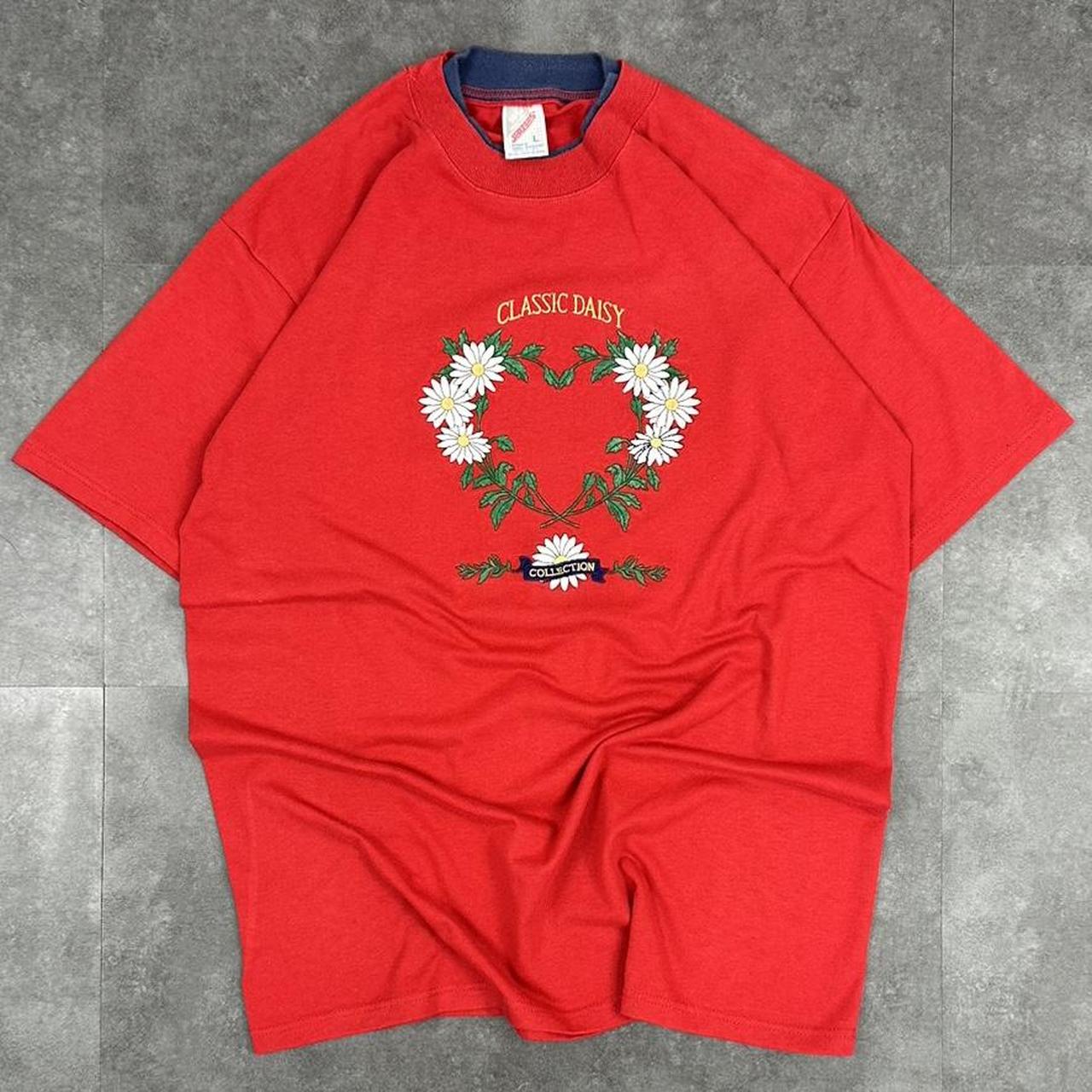 Vintage Jerzees Classic Daisy 90s vintage heavyweight T shirt