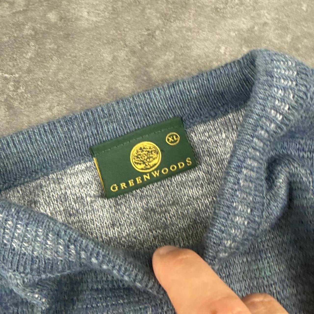 Vintage Greenwoods 90s chunky knit fisherman’s jumper