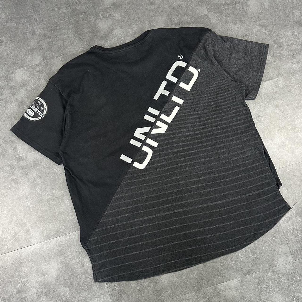 Ecko Unltd T 2000s Y2K logo print graphic T shirt