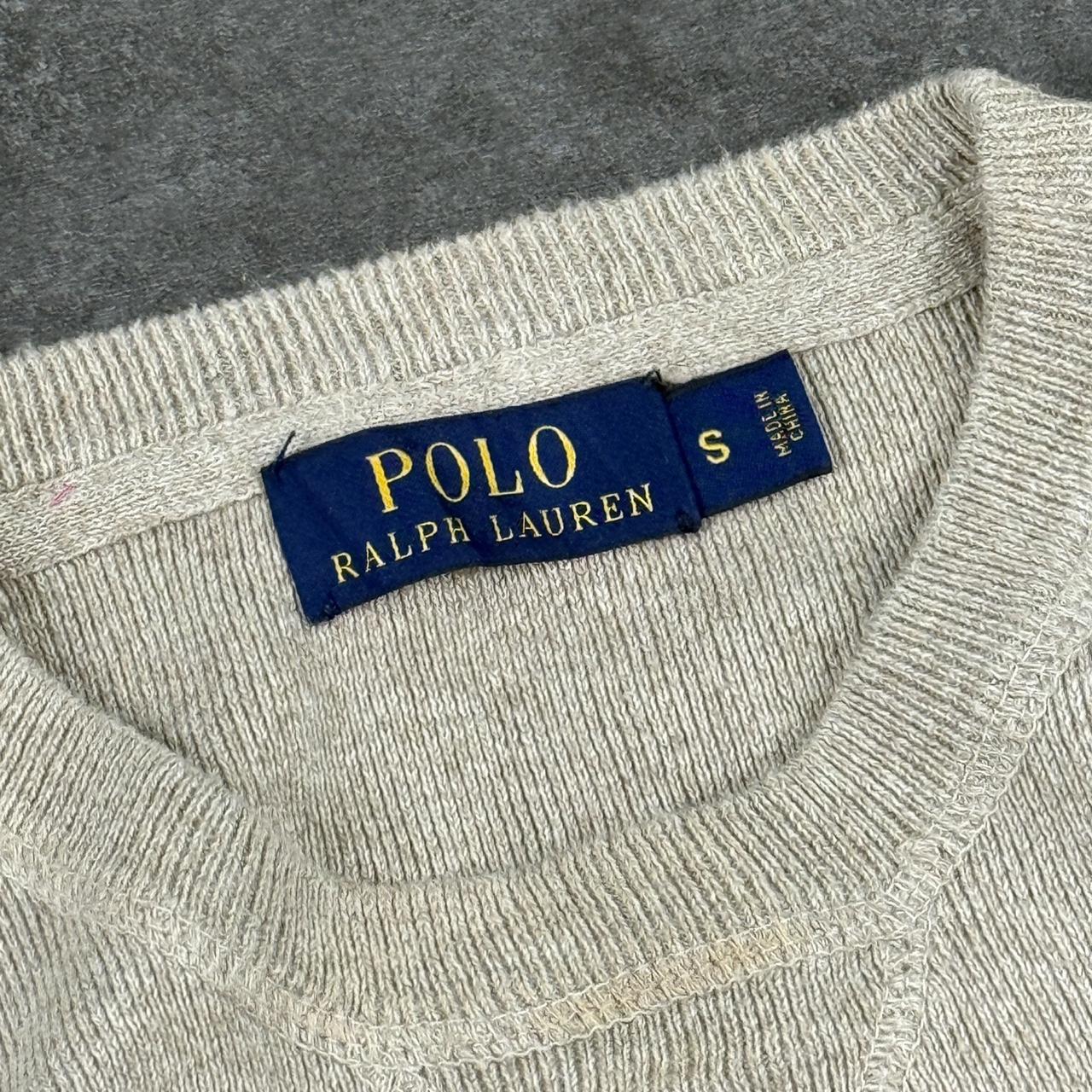 Polo Ralph Lauren 90s chunky knit cotton Jumper