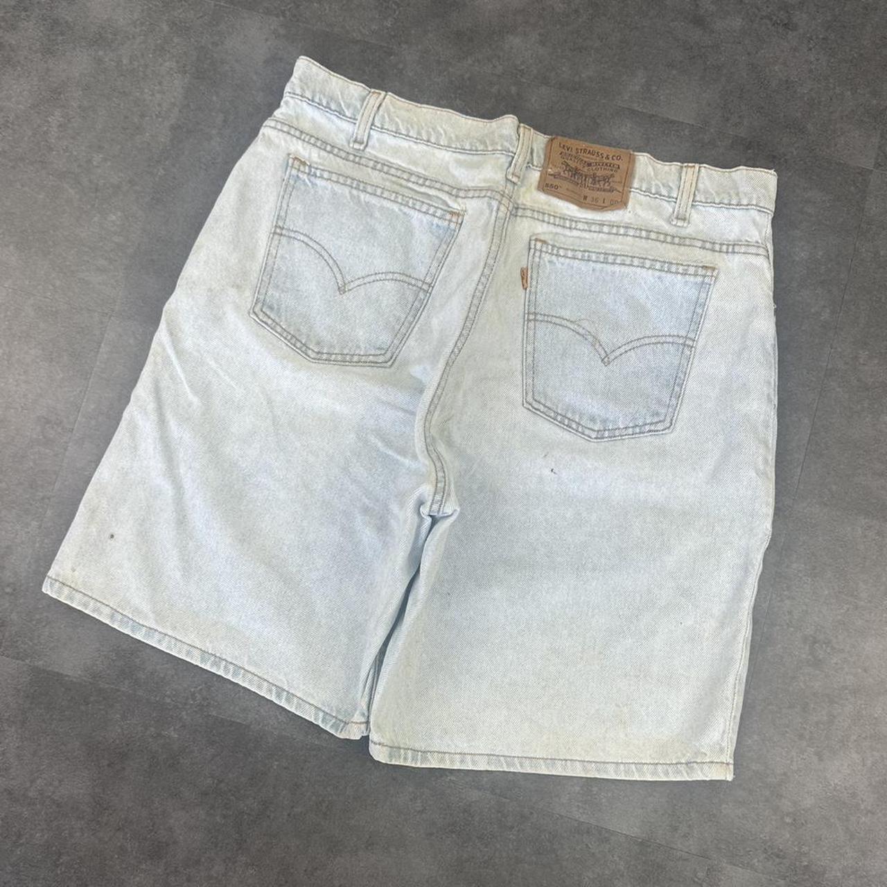 Rare Levi’s 90s red tab 550 baggy skate denim short Jorts