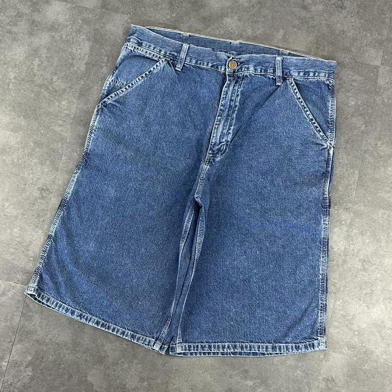 Carhartt 2000s dungaree workwear comfort fit cargo shorts