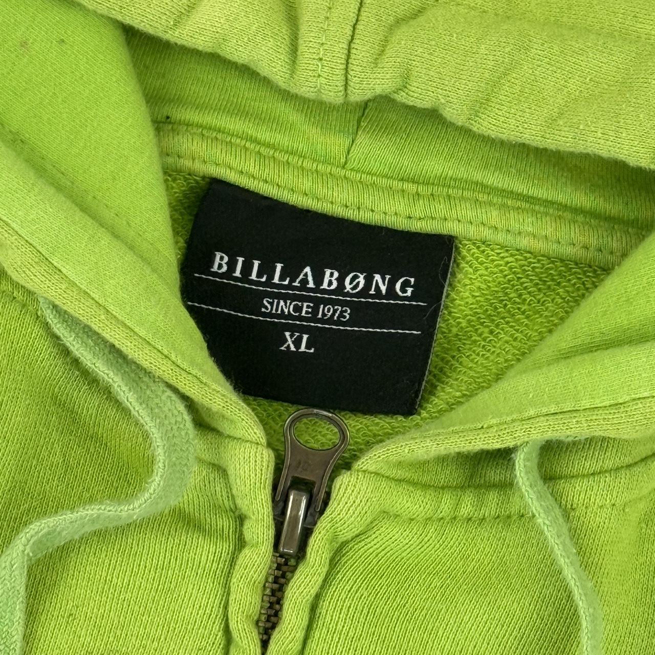 Billabong Vintage 2000s Surfwear company gothic y2k spellout hoodie