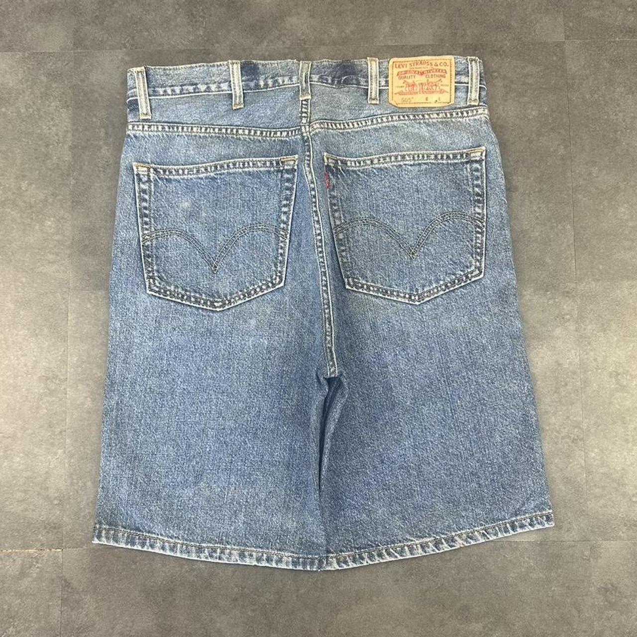 Rare Levi’s 90s red tab 505 baggy skate denim short Jorts