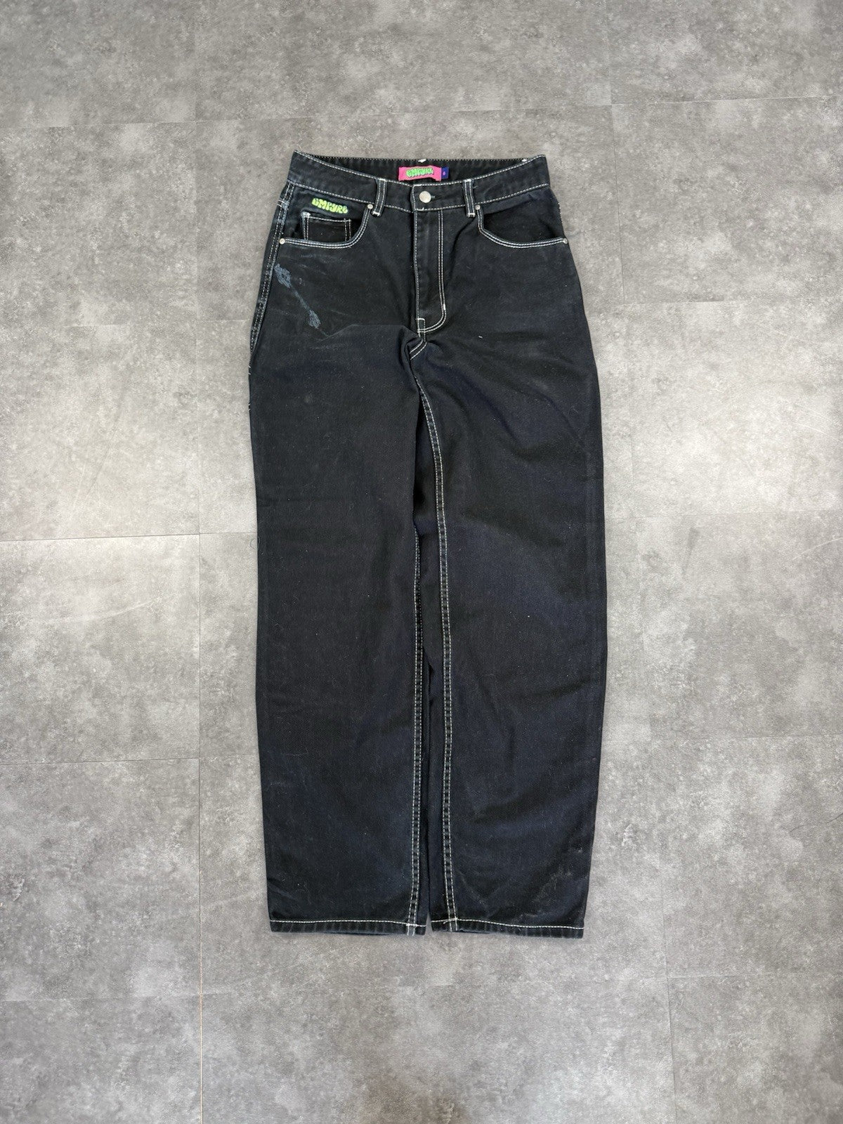 Empyre 2000s Hip Hop Grunge Baggy Jeans 90s Y2K Vintage Carpenter Jeans 28W 31L