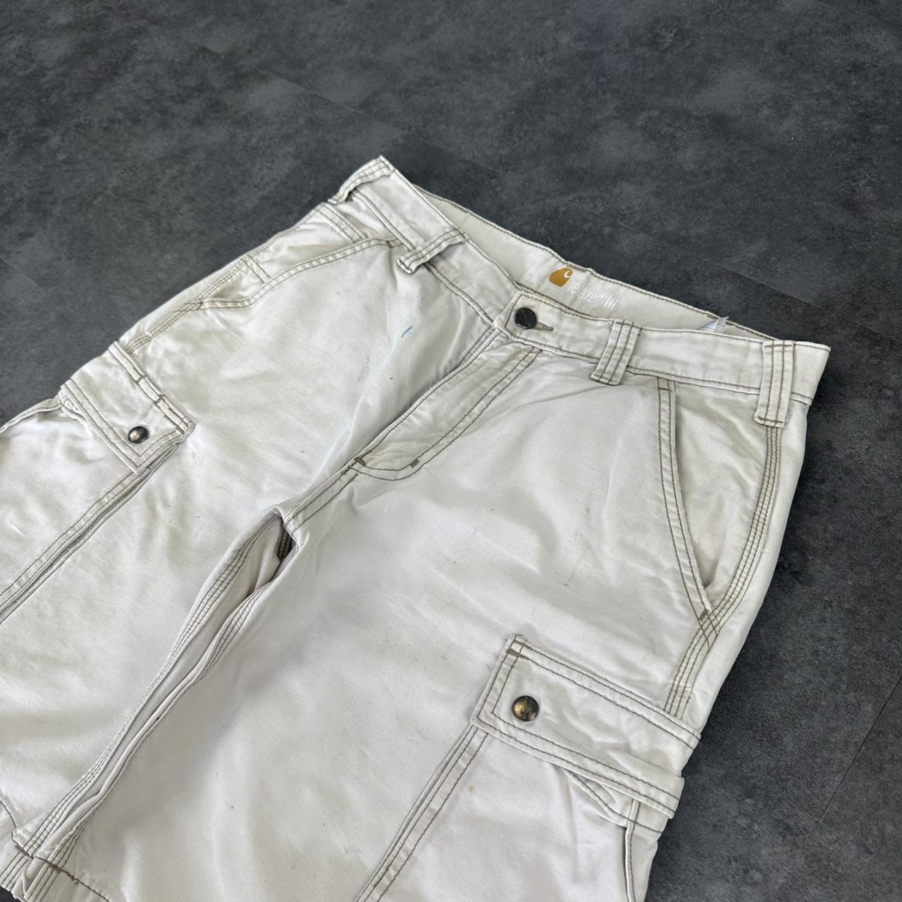 Carhartt 2000s Vintage Baggy HipHop Y2k embroidered carpenter Jorts