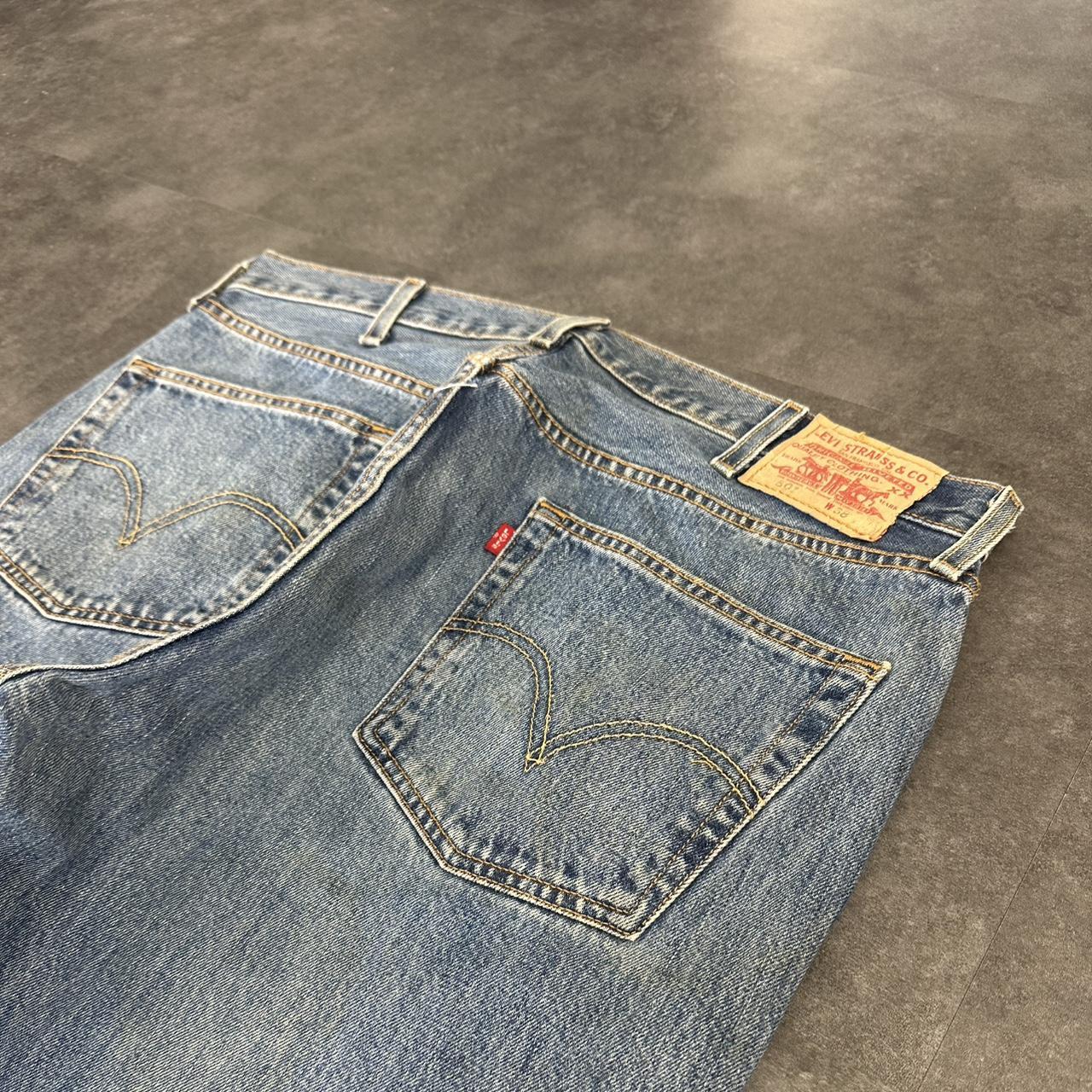 Levi 2000s 505 carpenter baggy skate denim short Jorts