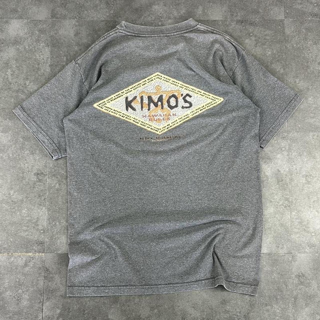 Sundog 2000s Logo Kimos Surfing Hawaii Print graphic logo T shirt