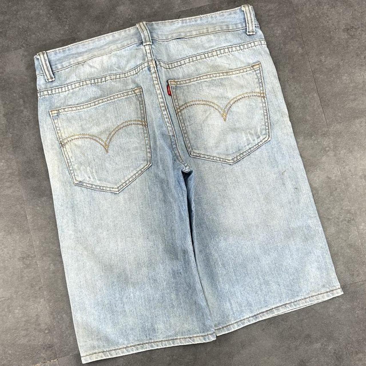 Levi 2000s 505 carpenter dungaree baggy Jorts