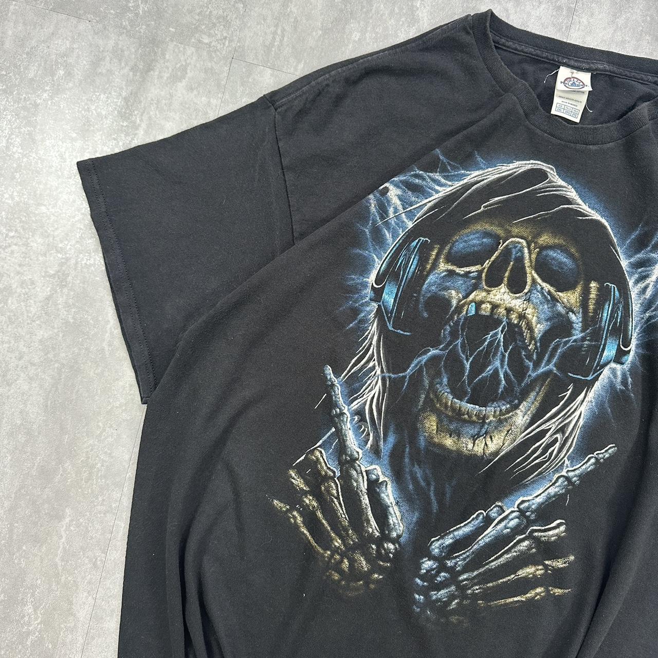 2000s Delta Pro Weight Skeleton shirt