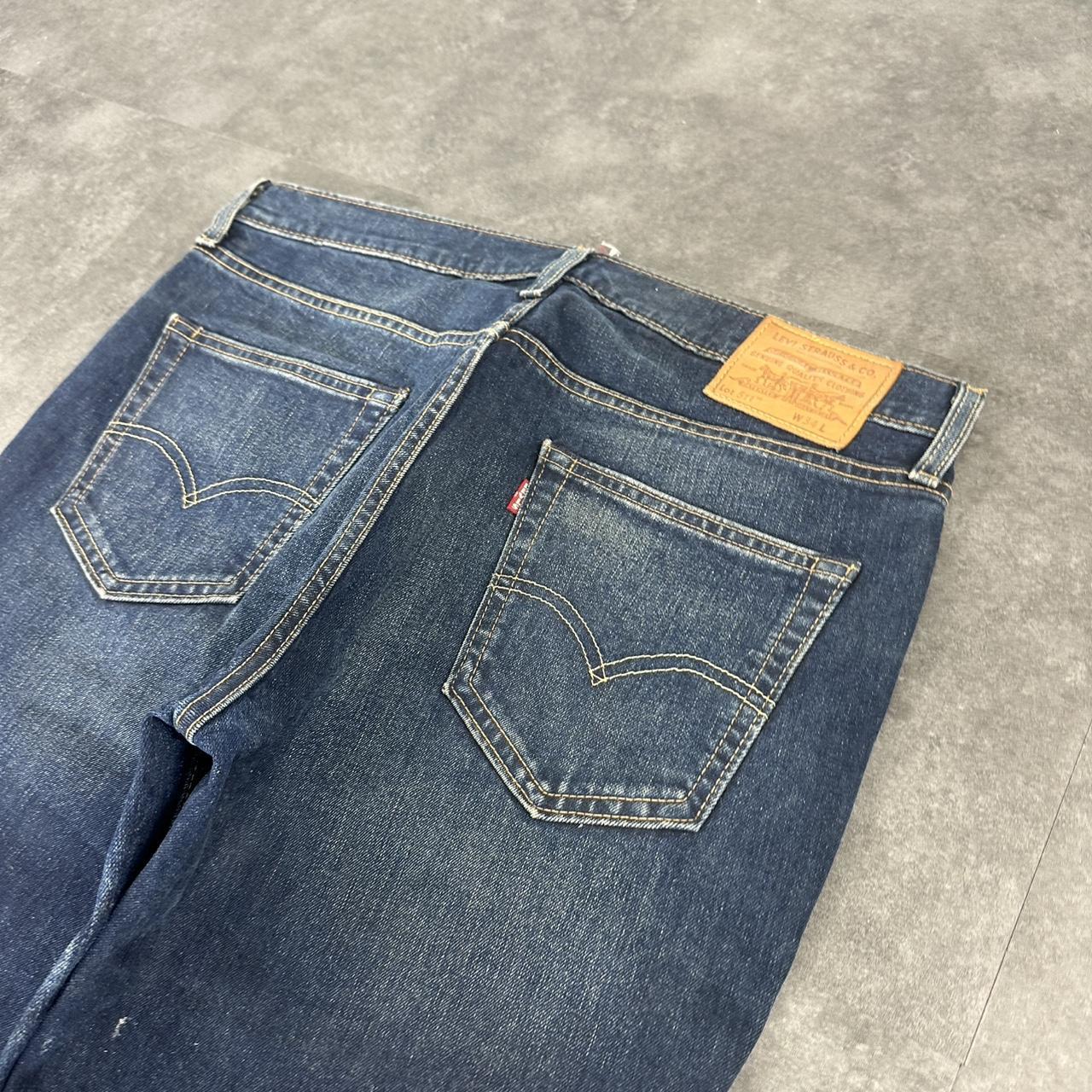 Levi’s 511 2000s dungaree workwear comfort fit denim shorts jorts