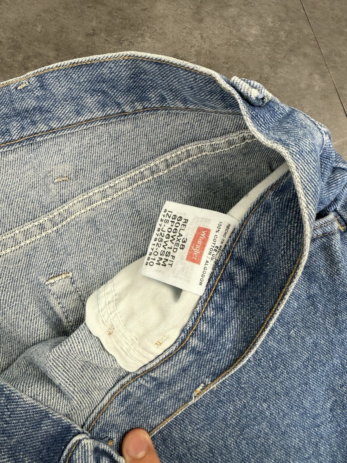 Wrangler Vintage Baggy Jorts 90s Y2K Denim Jeans Shorts Skater Workwear 36W