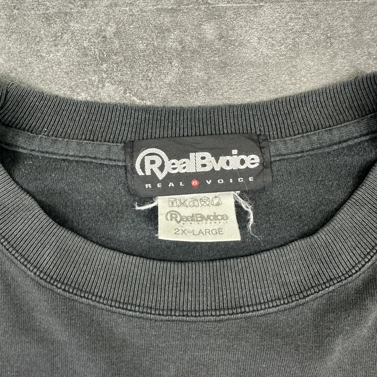 Real B Voice 2000s Print graphic logo Water Warrior T shirt