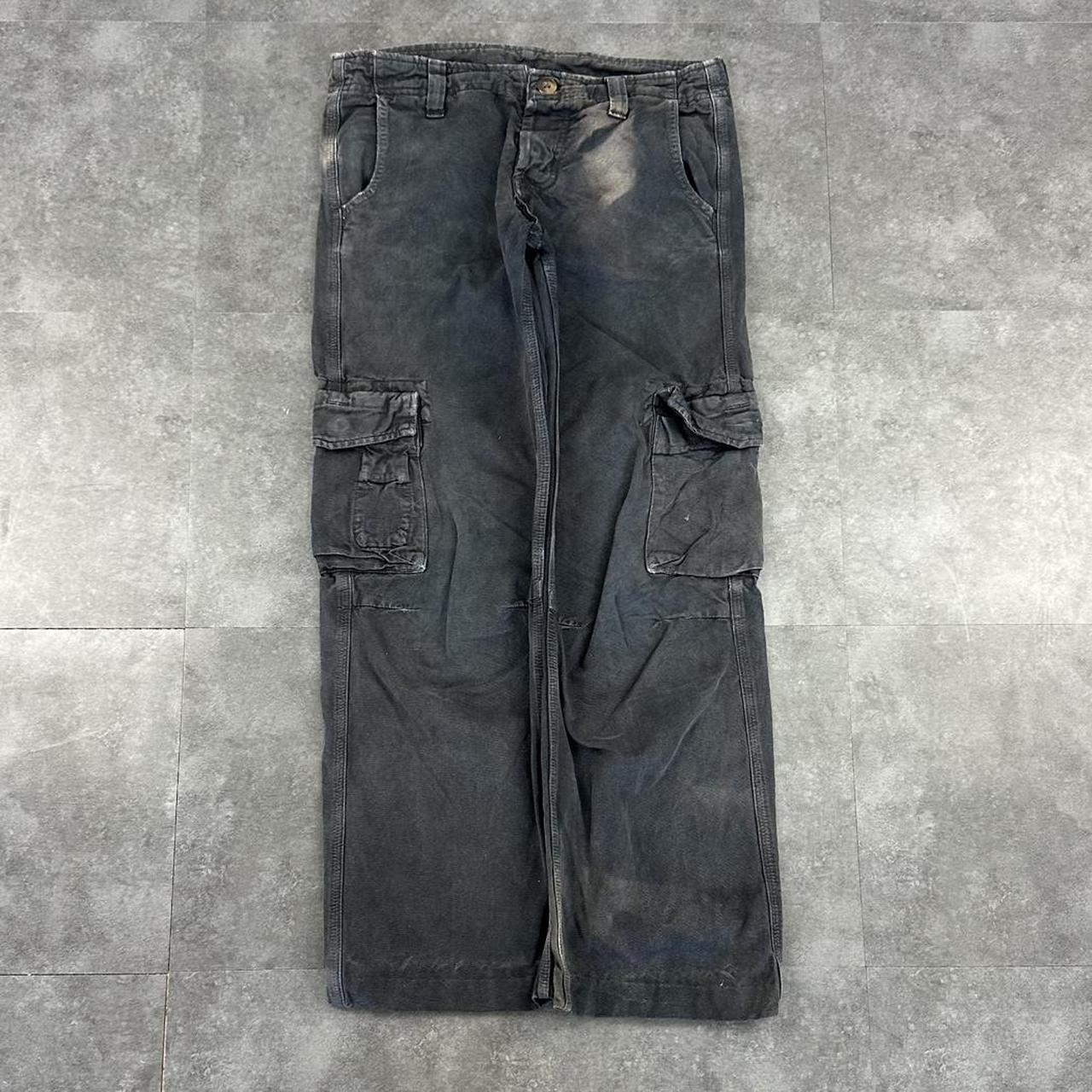 Carhartt 2000s distressed cargo carpenter pants