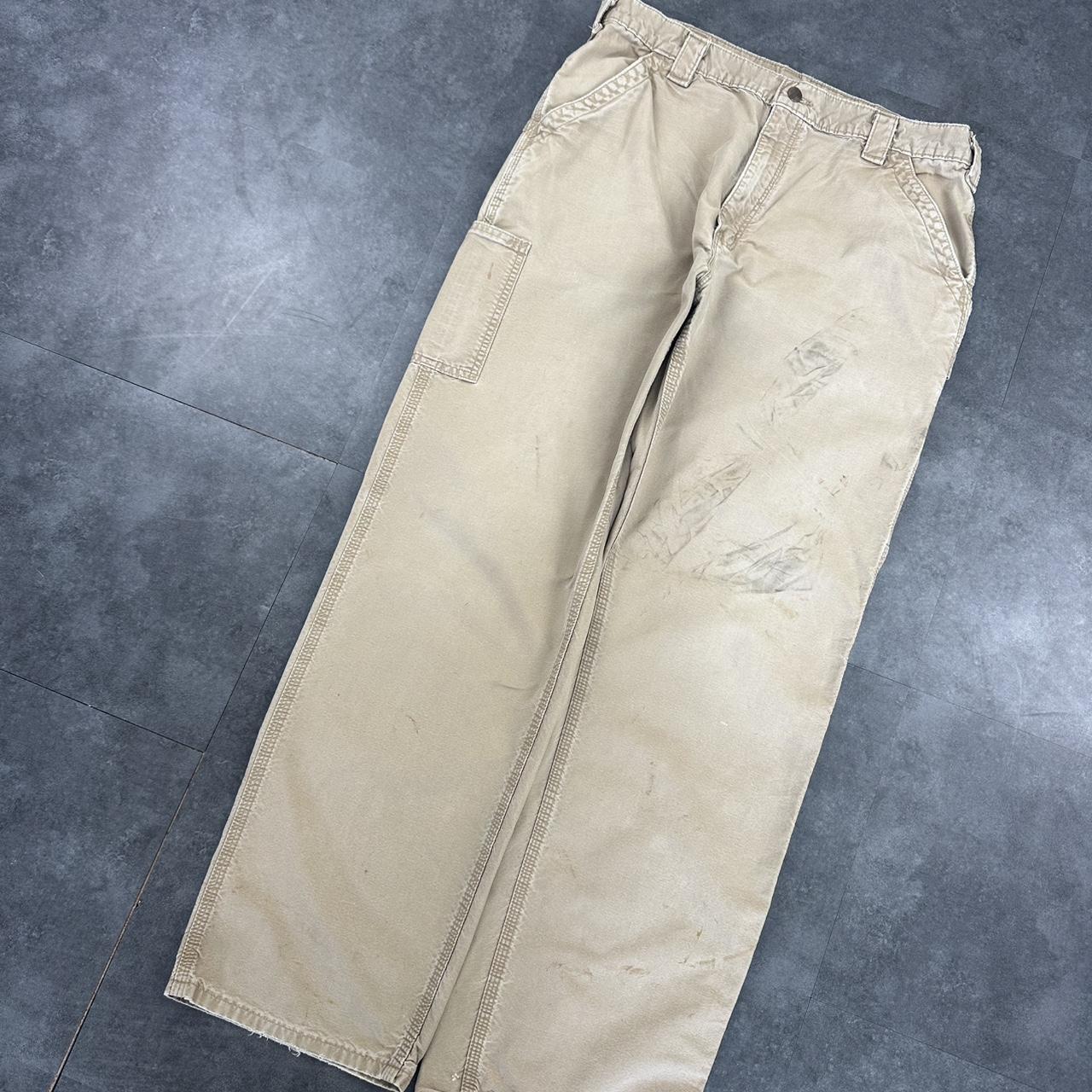 Carhartt 2000s dungaree workwear comfort fit cargo trousers