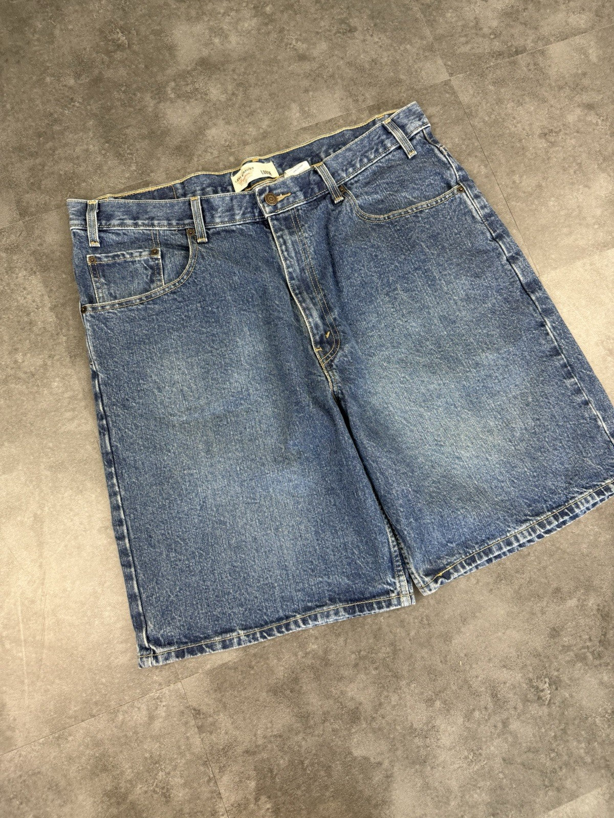 Levi's Vintage Baggy Loose Jorts 90s Y2K Denim Jeans Shorts 38zW