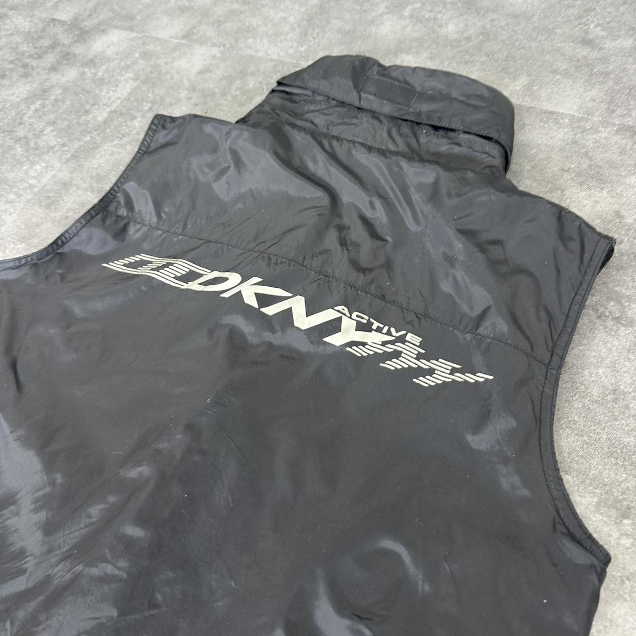 DKNY Vintage 90s zip up waterproof gilet Jacket
