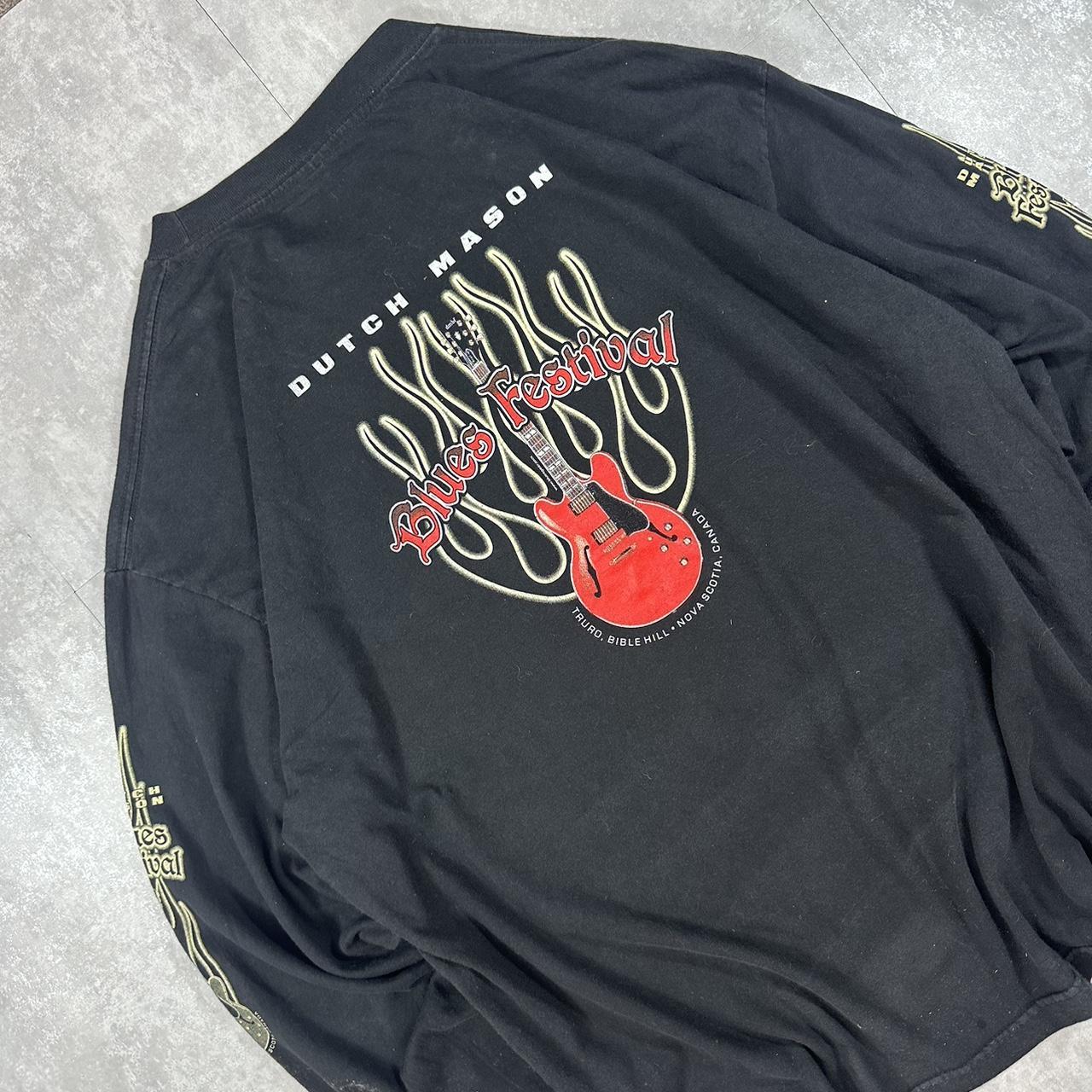 2000s Dutch Mason Blues Festival long sleeve shirt