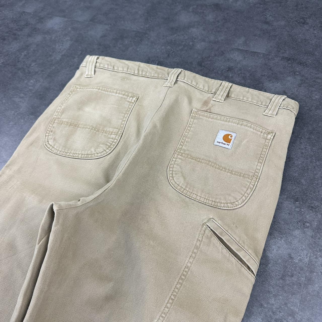 Carhartt 2000s dungaree workwear comfort fit cargo trousers