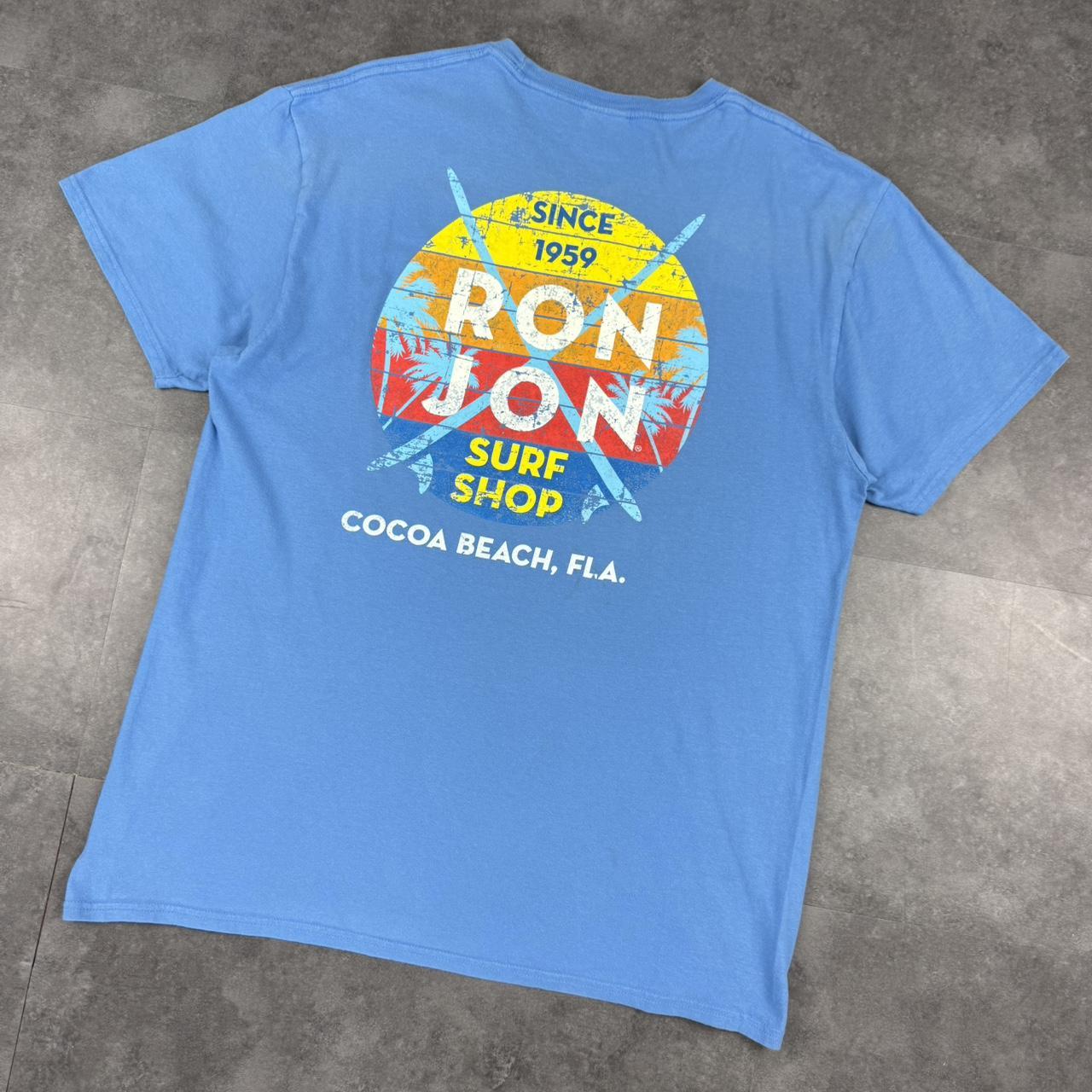 Ron John Surf Shop 2000s Surfer Print graphic T shirt