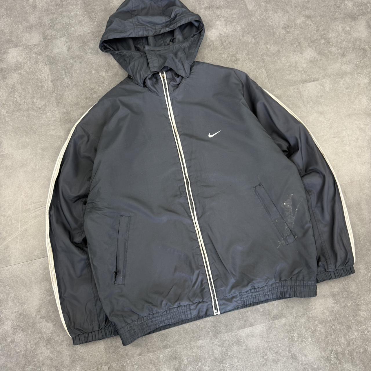 Vintage 2000s Nike padded lightweight windbreaker jacket
