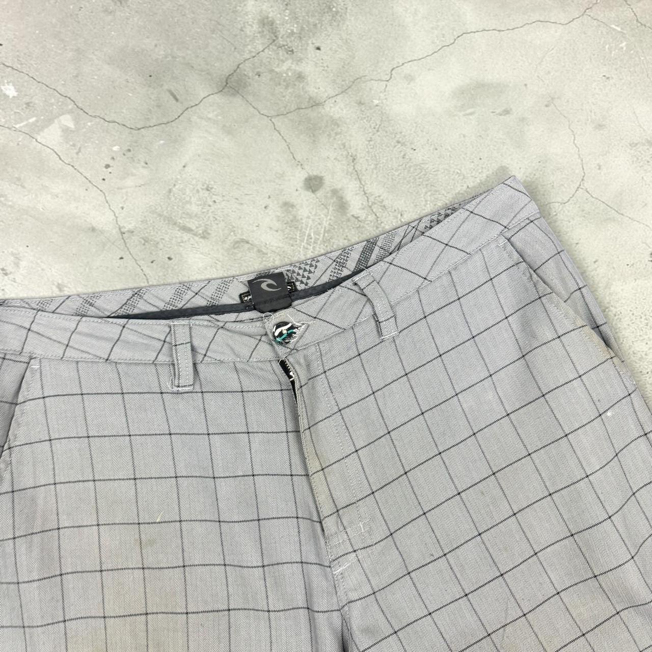 Rip Curl Vintage Y2K Surfwear check board shorts cargo shorts