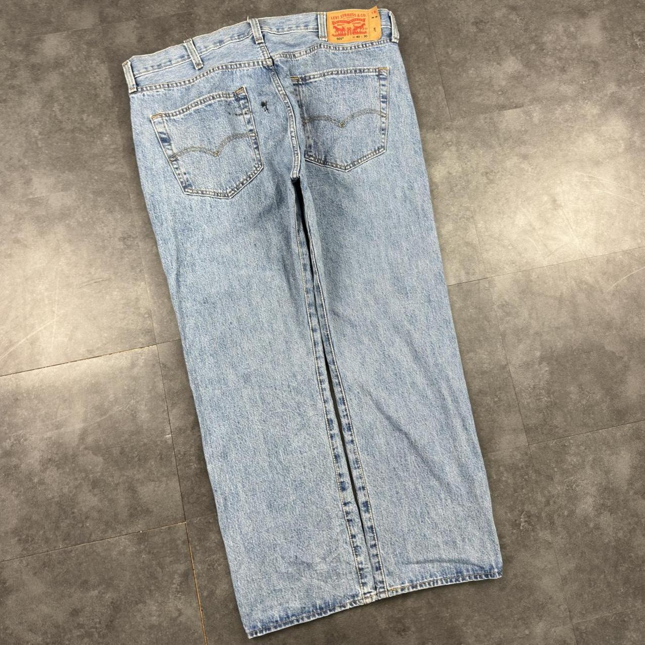 Levi’s 501 straight relaxed fit baggy jeans