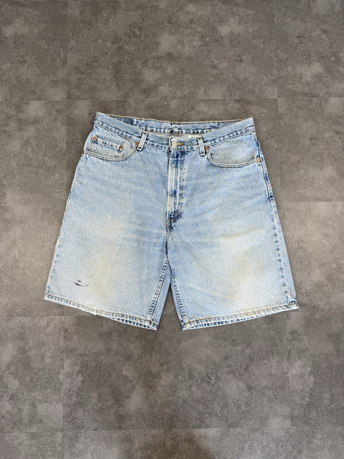 Levi's 550 Vintage Baggy Jorts 90s Y2K Denim Jeans Shorts Skater Workwear 38W