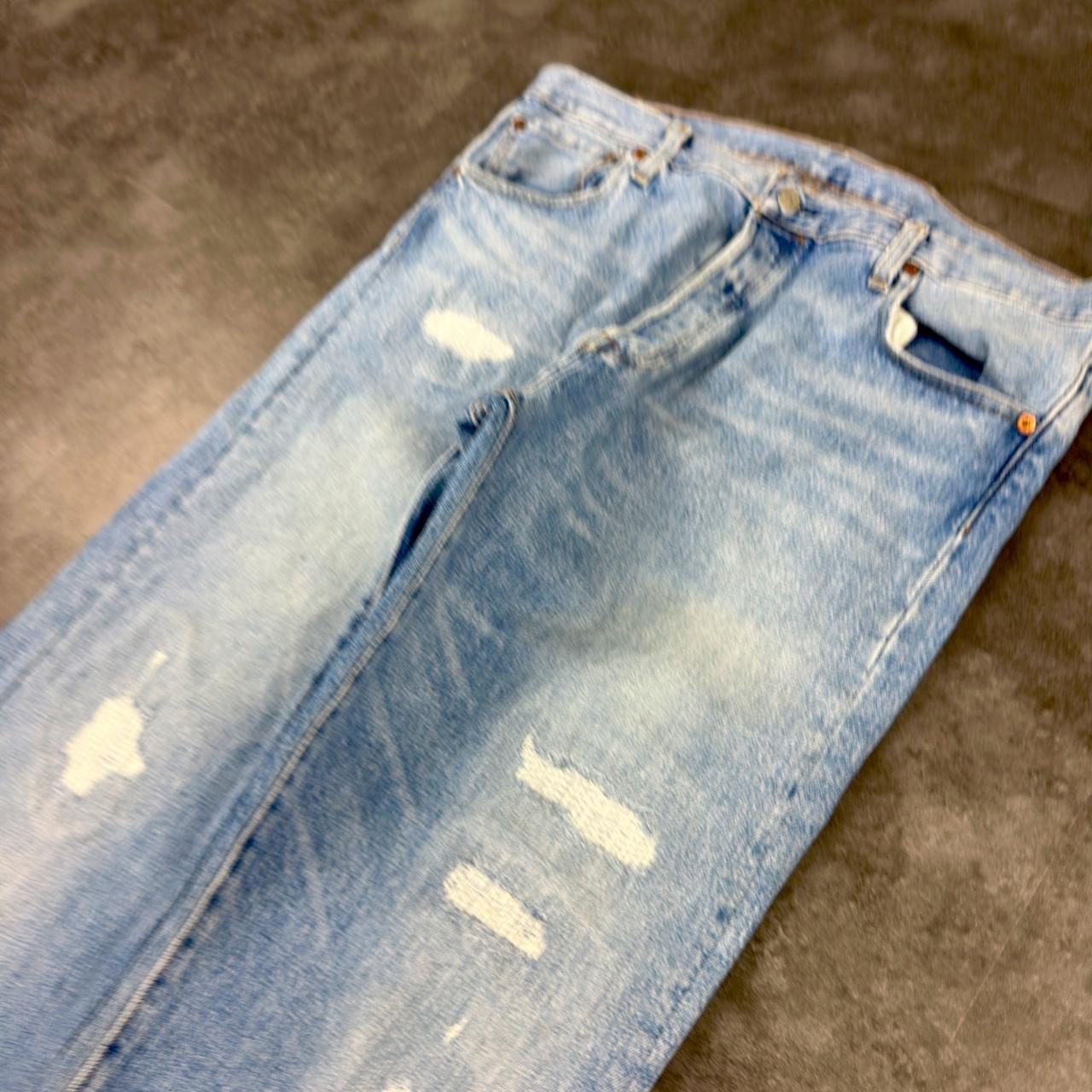 Levi’s 501 straight relaxed fit baggy jeans
