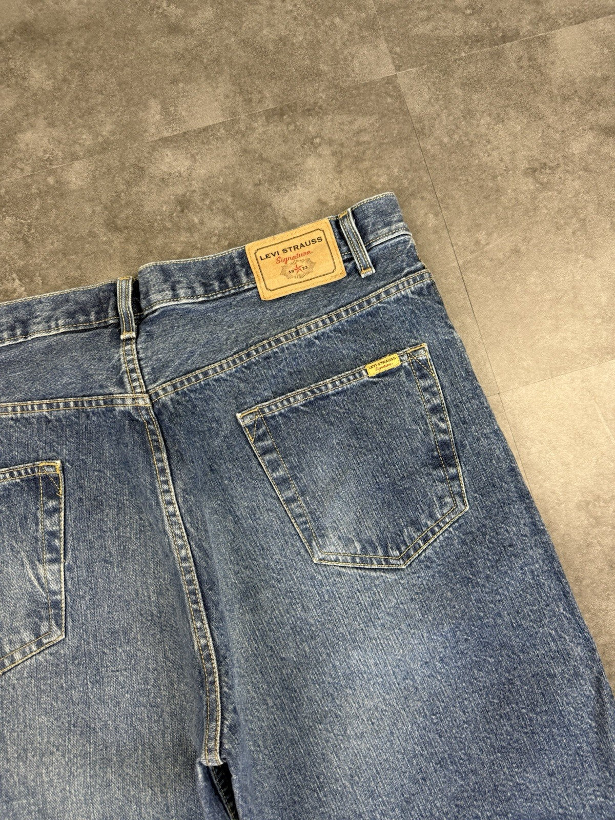 Levi's Vintage Baggy Loose Jorts 90s Y2K Denim Jeans Shorts 38zW